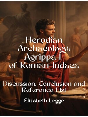 cover image of Herodian Agrippa I Archaeology